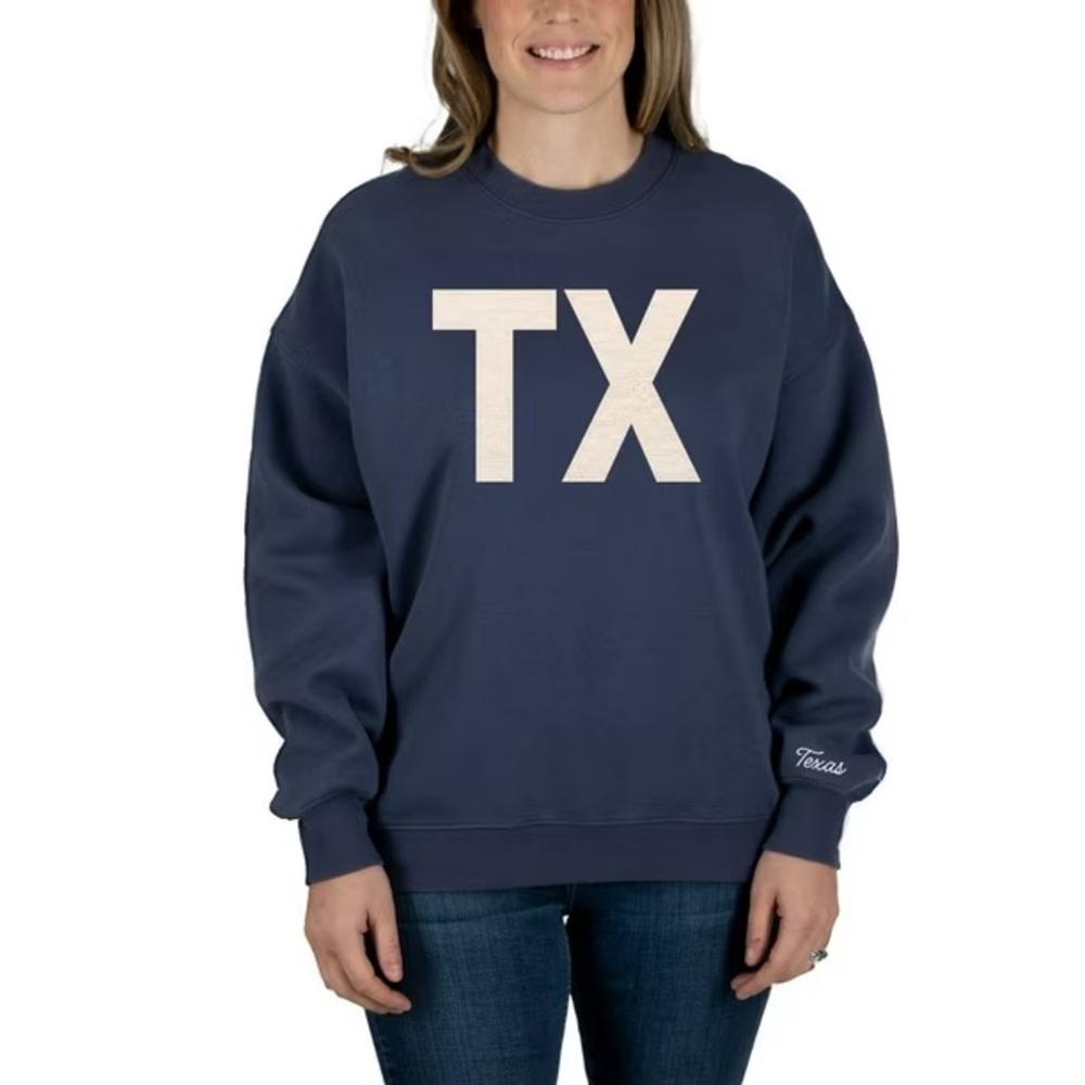 NWT State of Mine Women's Big Timer State Sweatshirt- Texas